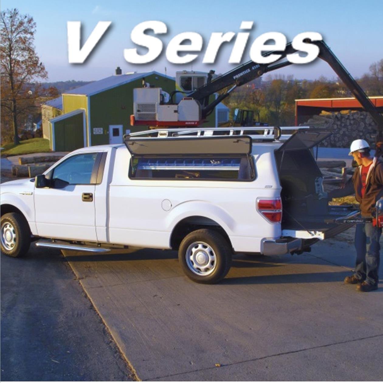 A.R.E. V Series truck cap traditional styling